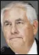  ??  ?? Rex Tillerson