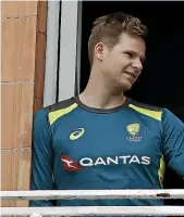  ?? GETTY IMAGES ?? Steve Smith, left, coach Justin Langer, David Warner and captain Tim Paine feature heavily in a new fly-on-the-wall documentar­y.