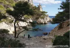  ?? A calanque in Marseille. ??