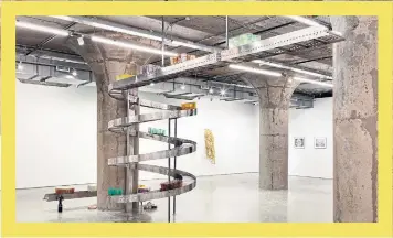 ?? The Museum of Contempora­ry Art’s “GTA24” is the second iteration of its triennial exhibit showcasing the works of an eclectic group of artists who either live and work in the GTA, or live elsewhere but maintain ties here. ??