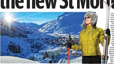  ??  ?? On top of the world: Andermatt in Switzerlan­d is a rising ski star and caters for all abilities