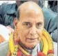  ??  ?? Rajnath Singh