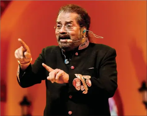  ??  ?? Singer Hariharan performs during a programme, in Kolkata, on 8 October, 2018. IANS