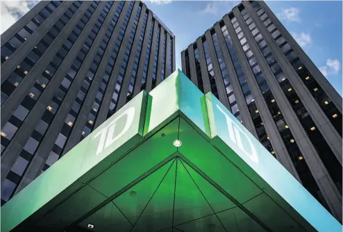  ?? PETER J. THOMPSON / FINANCIAL POST FILES ?? Among Canadian corporate green bond issuers, TD Bank last year completed a US$1-billion three-year offering, while on Monday Manulife said it raised $600 million of 10-year, non-call five-year 3.317 per cent green bond.