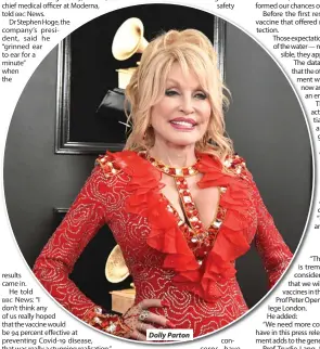  ??  ?? Dolly Parton