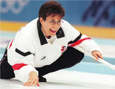  ?? QC FILE PHOTO ?? Sandra Schmirler and her rink won a Winter Olympic gold medal 20 years ago.