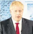  ??  ?? Boris Johnson will seek the removal of the backstop