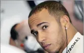  ?? REUTERS ?? WHERE TO NOW? Mercedes driver Lewis Hamilton of Britain ahead of the Abu Dhabi F1 Grand Prix practice at the Yas Marina circuit on Yas Island.