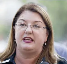  ??  ?? Local Government Minister Natalie Hutchins.