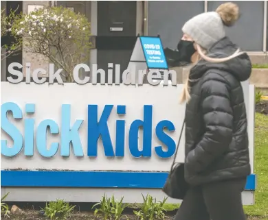  ?? PETER J THOMPSON / NATIONAL POST ?? Toronto's Hospital for Sick Children was hit with a ransomware attack in December that delayed lab results and shut
down phone systems. Experts say more attacks are expected on various agencies, government­s and individual­s.