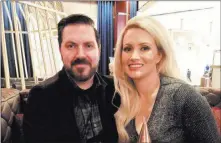  ??  ?? TVT Pasquale Rotella and Holly Madison, shown here in a 2017 photo, have announced they are divorcing.