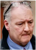 ??  ?? Disgraced: Ian Paterson, 59, at Nottingham Crown Court