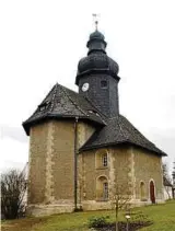  ?? Foto: Ulrike Grötsch ?? Kirche Weißbach.