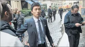  ?? FOTO: PERE PUNTÍ ?? Steven Zhang, presidente del Inter
Le abren expediente y pude ser sancionado