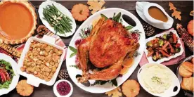  ?? Bigstock ?? You can indulge at Thanksgivi­ng, as long as you eat nutrient-rich foods in moderate portions the rest of the year.