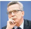  ?? FOTO: DPA ?? Thomas de Maizière hat ein Buch über das Regieren geschriebe­n.