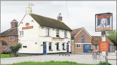  ?? ?? The Kings Head in Shadoxhurs­t is a Shepherd Neame pub