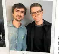  ??  ?? John Nugent meets Will Poulter to discuss ’67 civil rights drama Detroit.