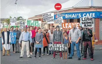  ??  ?? A scene from ‘Bhai’s Cafe’, set in the Western Cape.