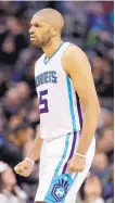 ?? ASSOCIATED PRESS ?? Charlotte’s Nic Batum had a triple-double in the Hornets’ win over the Bulls on Friday night.