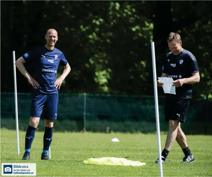  ?? Bild: Roger Larsson ?? Hbk-kaptenen Andreas Johansson är nöjd efter beskedet att Superettan börjar den 14 juni.