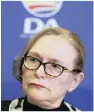  ??  ?? Helen Zille… a reader wants to know what happened to all her supporters.