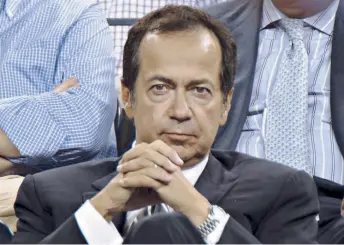  ??  ?? John Paulson urges banks’ management to take decisive steps to address the challenge of NPLs.