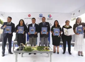  ?? ANDRÉS LOBATO ?? Presentan “San Andrés Cholula. Encuentro del Presente con su Pasado”.