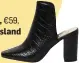  ??  ?? Boots, €59, River Island