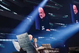  ?? FOTO: SPT/ANNA BACK ?? Amazons teknikdire­ktör Werner Vogels var ett av de största namnen på Slush i år.