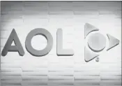  ?? PAUL SAKUMA/ ASSOCIATED PRESS ARCHIVES ?? AOL reported a strong third quarter Tuesday, with global ad revenue increasing by 7 percent.