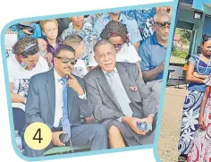  ?? Picture: ?? 4
National Federation Party and Opposition member Prem Singh (left) speaks with the late Tevita Momoedonu at the Fiji Independen­ce Day Celebratio­n at Prince Charles Park, Nadi.
REINAL CHAND