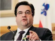  ?? JOHN KENNEY/ GAZETTE FILES ?? Mayor Denis Coderre made the institutio­n of an inspector general the corruption-busting theme of his campaign.