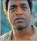  ??  ?? IN RUNNING: Chiwetel Ejiofor in ‘12 Years a Slave’