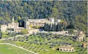  ??  ?? PEOPLE ACTUALLY LIVE HERE: Fancy your own grove of 1 500 olive trees? This castle is a rare medieval gem set in Tuscany