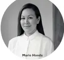  ??  ?? Marie Honda