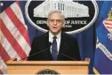  ?? ANGERER/GETTY DREW ?? Attorney General Merrick Garland addresses the FBI’ s recent search of former President Donald Trump’s Mar-a-lago residence.