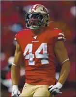  ?? NHAT V. MEYER — STAFF PHOTOGRAPH­ER ?? 49ers fullback Kyle Juszczyk is one of the top priority free agents they will attempt to retain.