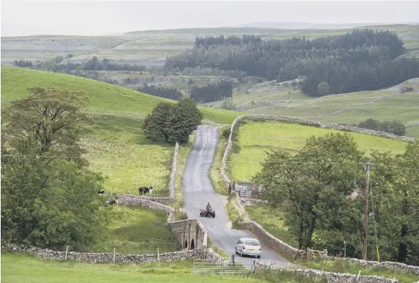  ??  ?? Classic beauty of Yorkshire Dales - a perfect place for an autumn staycation