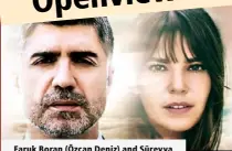  ?? ?? Faruk Boran (Özcan Deniz) and Süreyya Boran (Asli Enver) are the main characters in the telenovela Deur Dik En Dun.