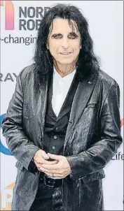  ?? JOE MAHER / GETTY ?? El músico Alice Cooper, de 69 años