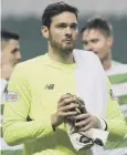  ??  ?? 0 Craig Gordon: Back after two months out with injury.
