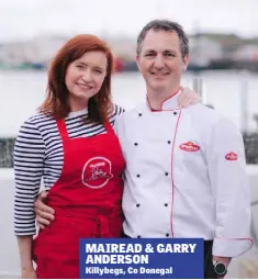  ??  ?? MAIREAD & GARRY ANDERSON Killybegs, Co Donegal