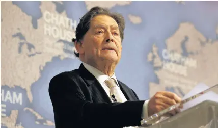  ?? Dan Kitwood ?? > A video editor from Cardiff has persisted in chasing an apology from the BBC after Nigel Lawson, above, made ‘erroneous’ remarks on climate change on Today