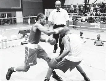  ?? ?? Boxing returns to the National Gymnasium on Friday in the form of a Senior Developmen­tal Championsh­ip