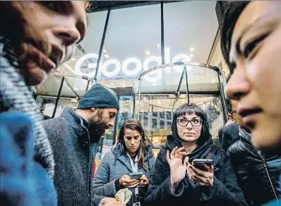  ?? TOLGA AKMEN / AFP ?? La sede de Google en Londres