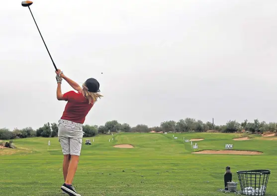  ?? Picture: Getty Images. ?? The R&A’S Women in Golf Charter aims to make the game more accessible and welcoming to women and girls.