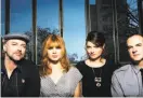  ?? Yves Bottalic / Daffodil Publicity ?? Parisian group Nouvelle Vague is back with its first album in six years.