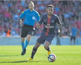  ?? //AFP ?? Neymar se fue al PSG por el dinero y pensando que ganaría la Champions