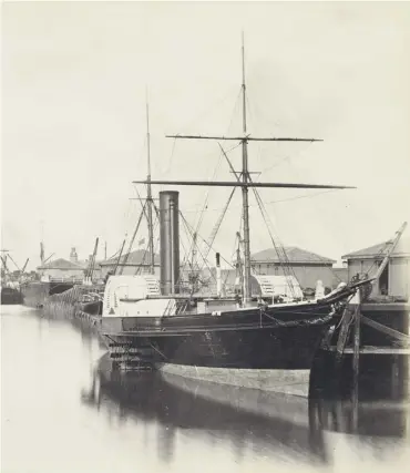  ??  ?? 0 Ships in 19th century Granton, the ‘Misses Grierson’ in the 1840s and Scots soldiers in Crimea in 1856 are among a vast collection of photograph­s acquired by the nation